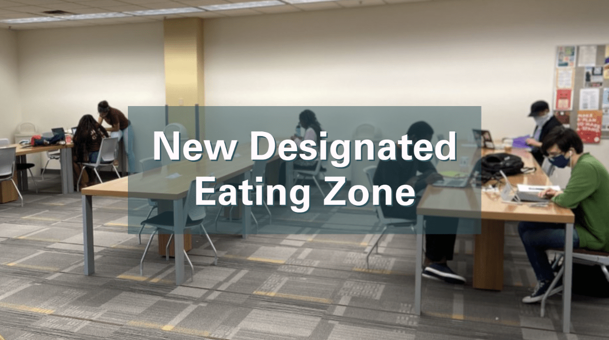 New Designated Eating Zone
