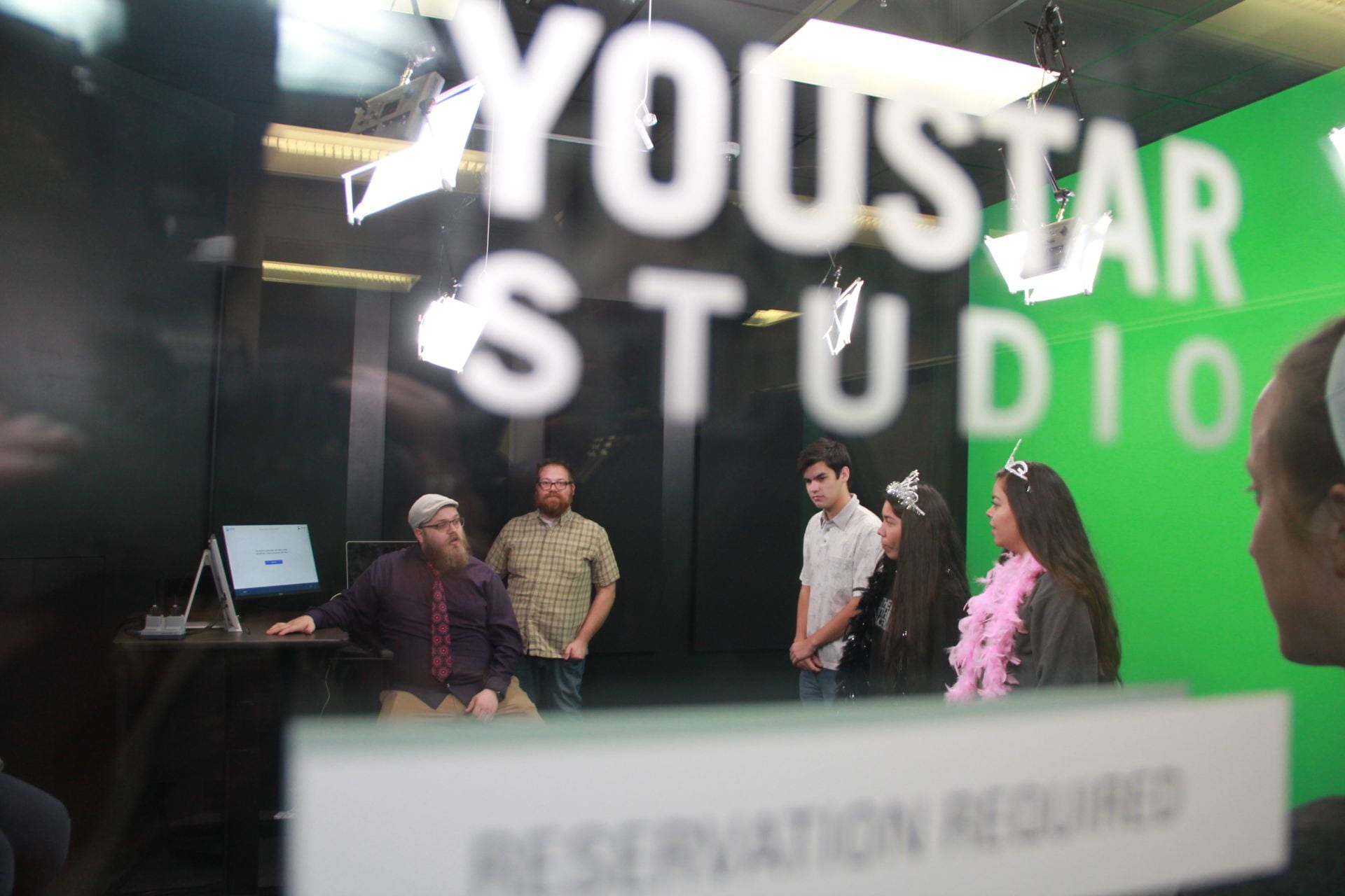 YouStar Studio in use