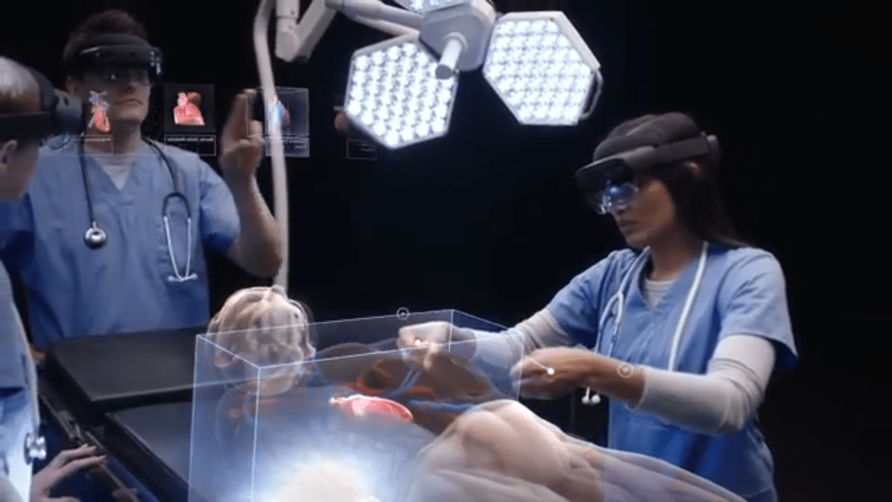 Surgery through virtual reality